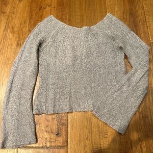 FREE SHIP! Express Wool Blend Bell Sleeve Sweater